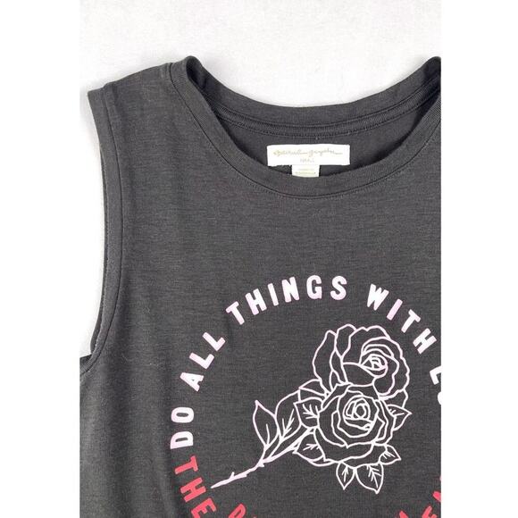 Spiritual Gangster Do All Things Rose Tank - Picture 7 of 10